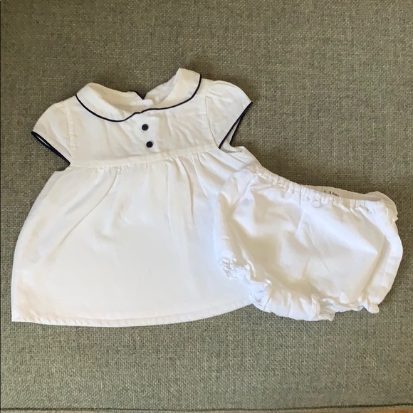 Janie and Jack Other - Janie and Jack linen dress and bloomers